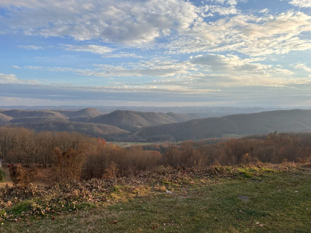 view from Pennington Gap in Southwest Virginia