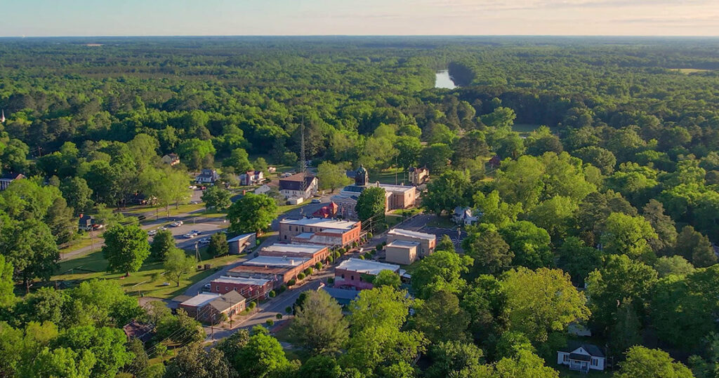 Aerial view of Halifax