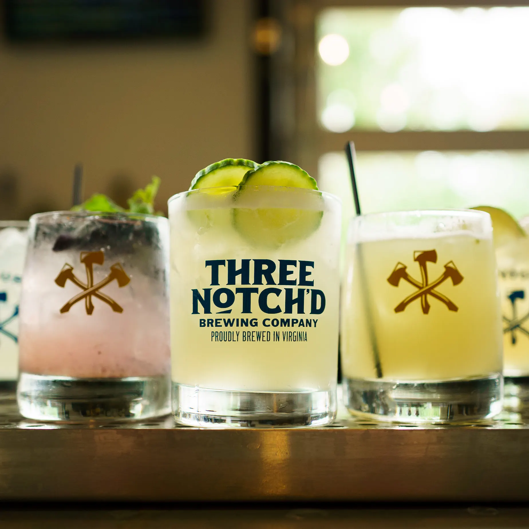 Three Notch'd cocktails