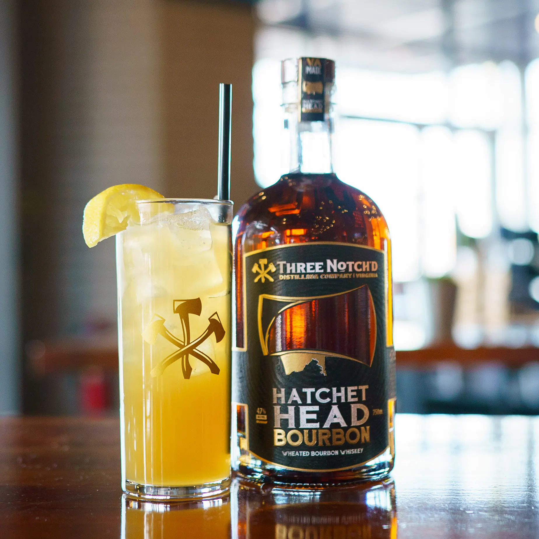 Three Notch’d spirit with cocktail