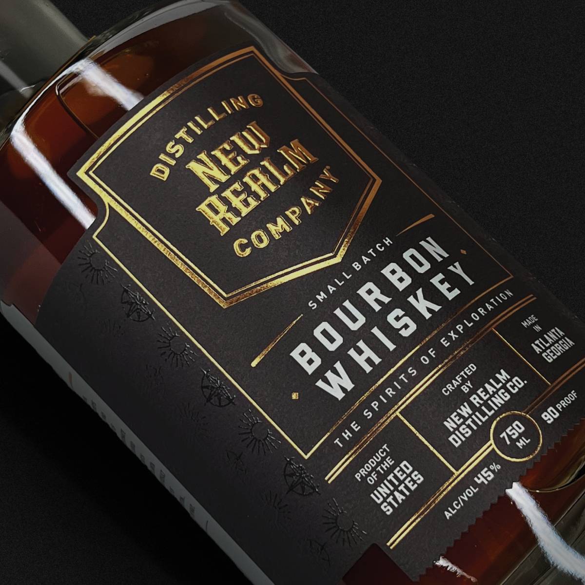 New Realm Distilling Company bourbon