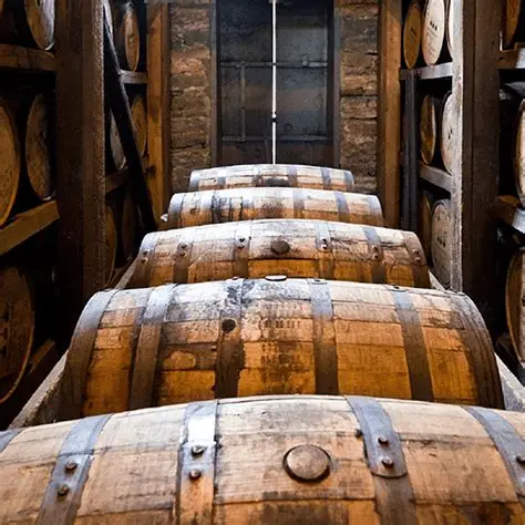 barrels of spirits