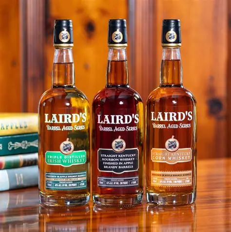 Laird & Company spirits bottles