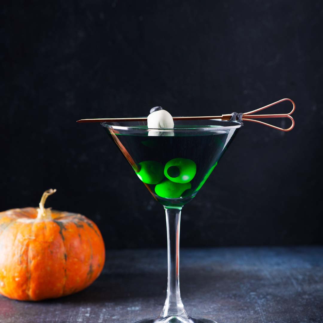 Ghoul’s Gin Gimlet