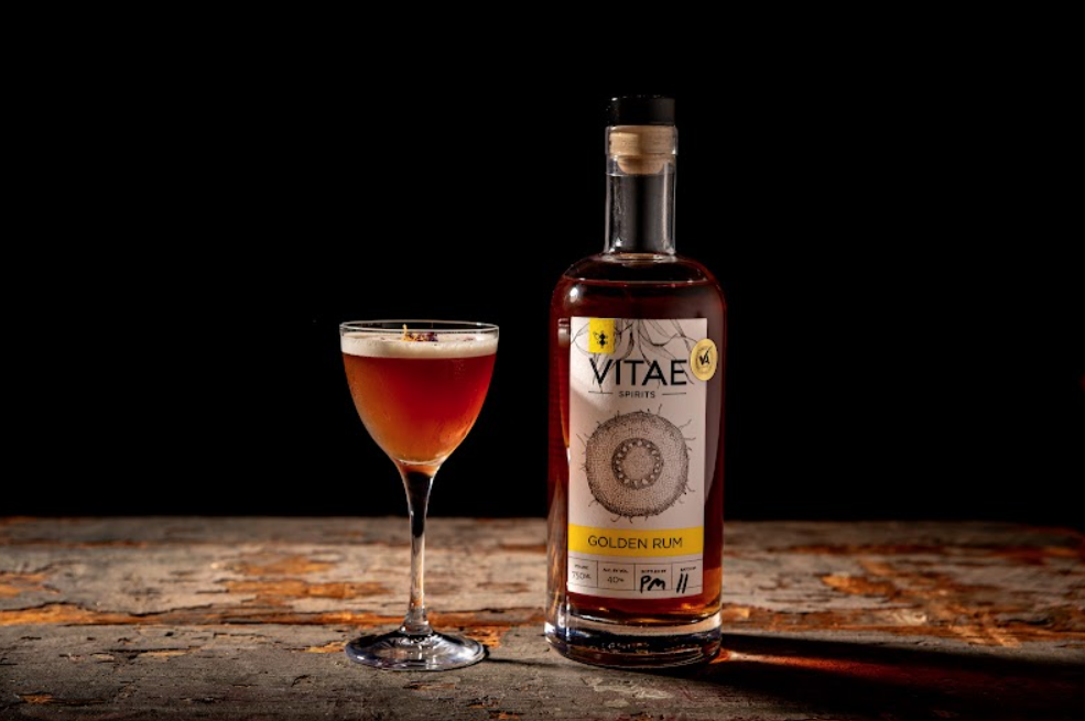 Platform 9 and 3/4 cocktail in the Virginia Cocktail Games by Shannon Dunbar-Wilson