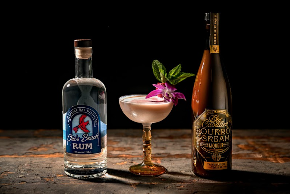 Coastal Reverie cocktail in the Virginia Cocktail Games, by Ken Howe
