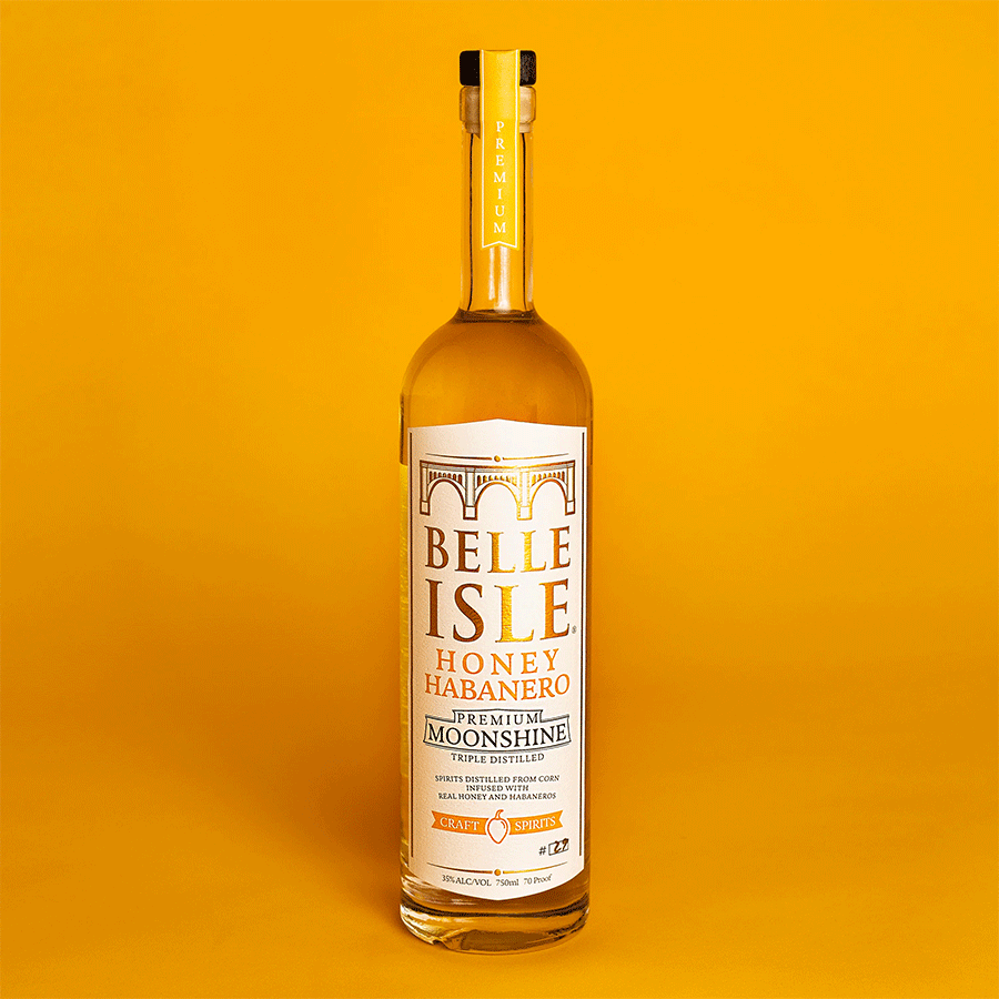 Belle Isle Premium Honey Habanero Moonshine
