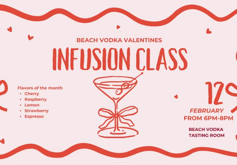 Beach Vodka Valentines