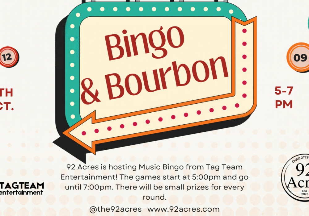 Bingo & Bourbon 92 Acres