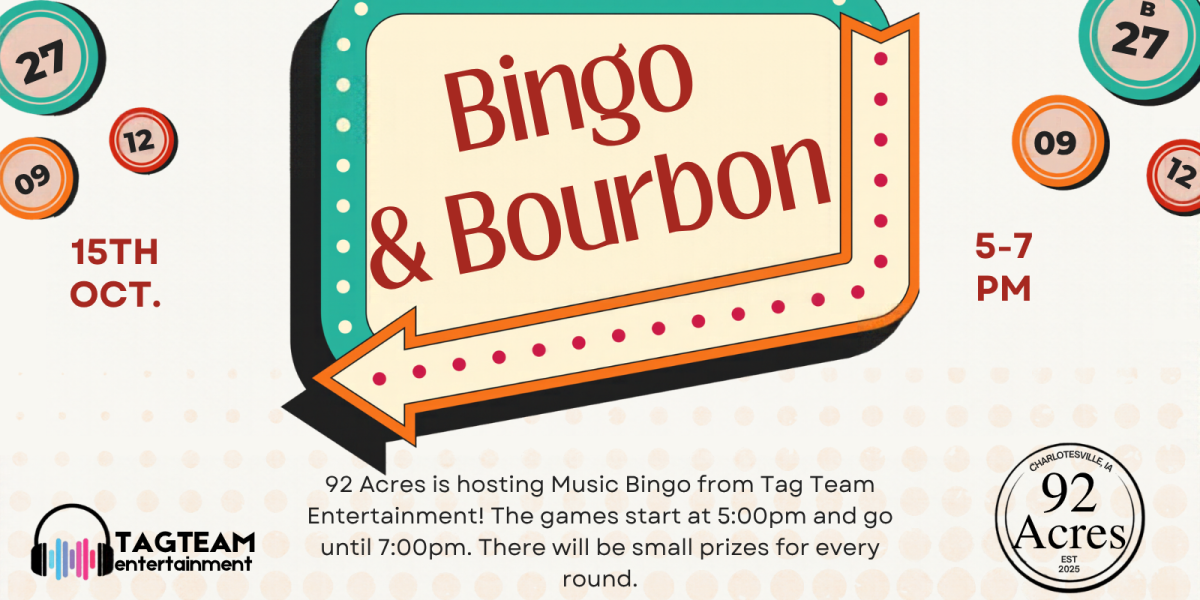 Bingo & Bourbon 92 Acres
