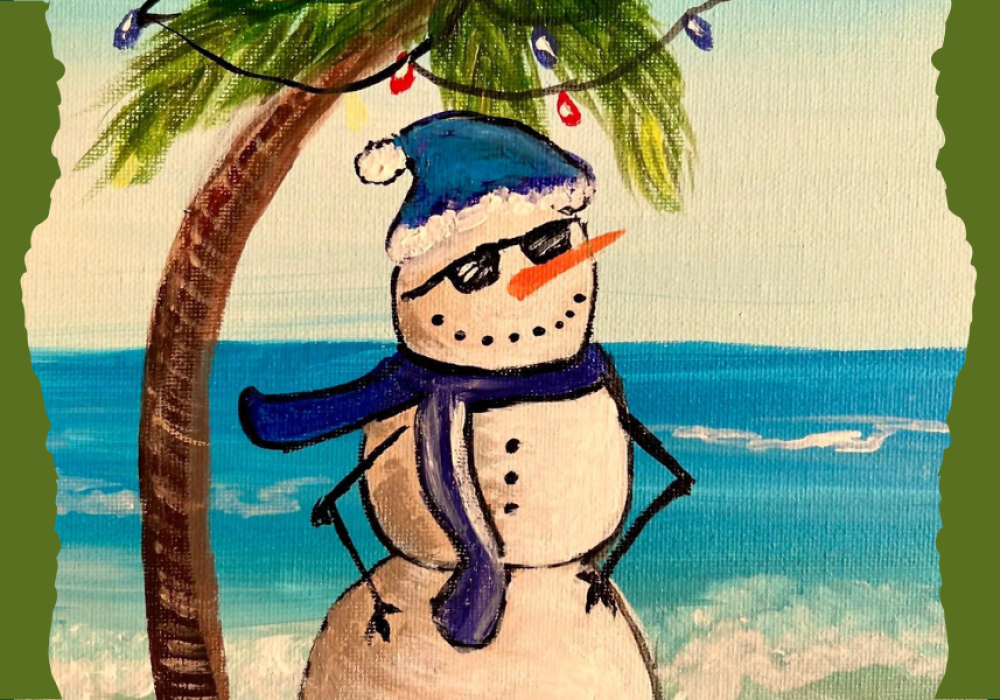 Paint night at Beach Vodka