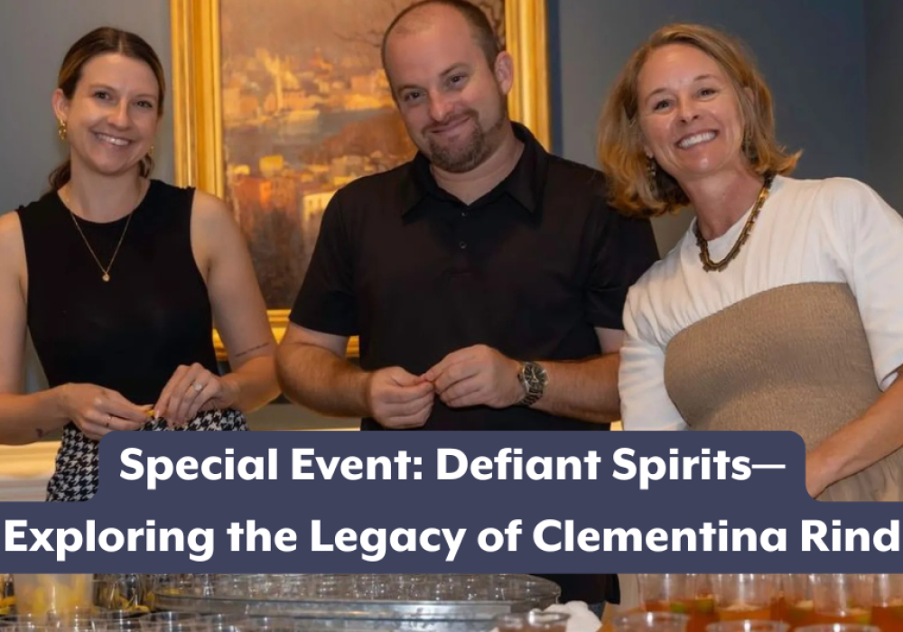 People with tray of cocktails, special event